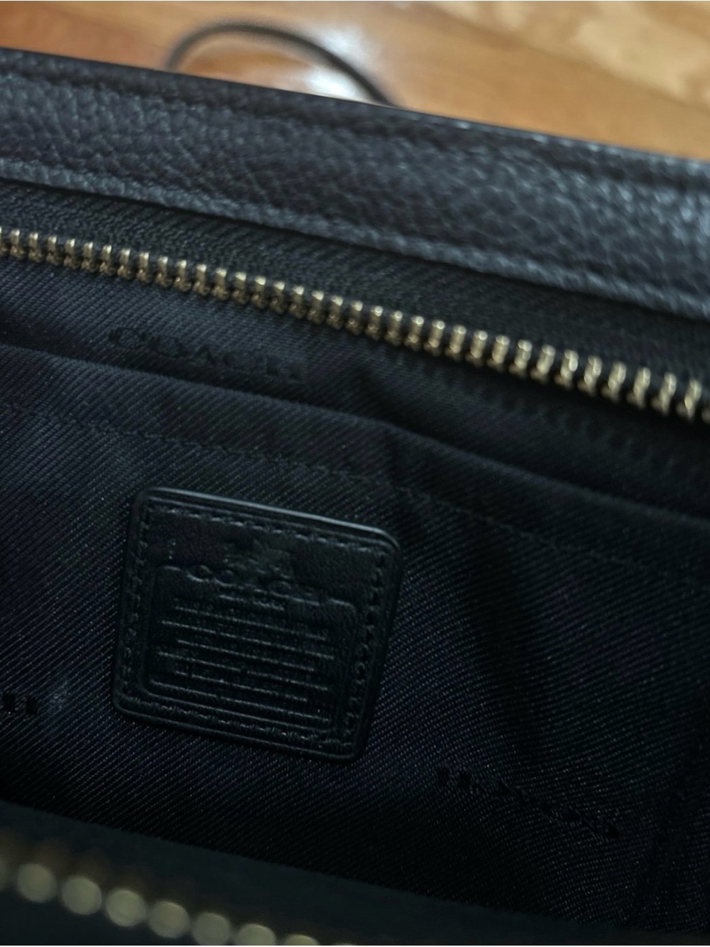 Coach Leather Crossbody Bag - Picture 8 of 9